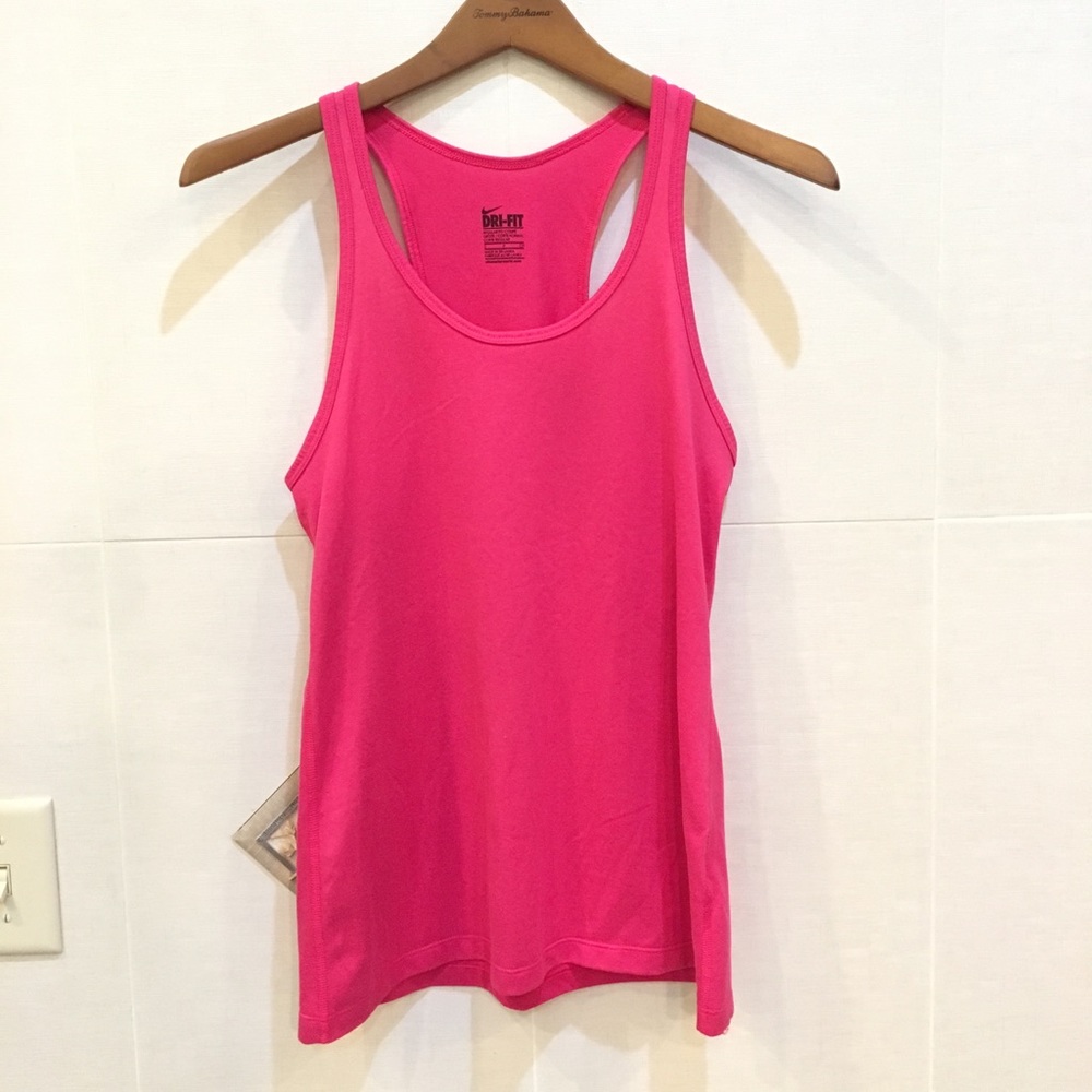 Nike DRI-FIT pink razor back